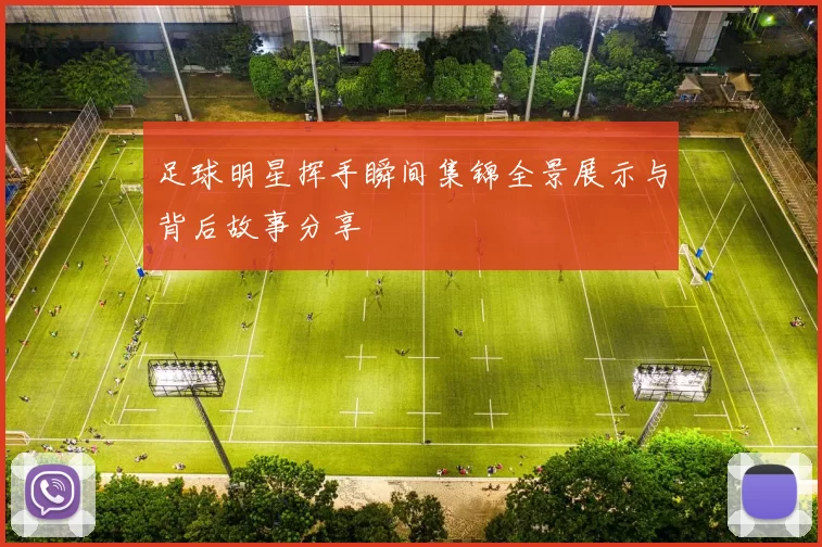 足球明星挥手瞬间集锦全景展示与背后故事分享