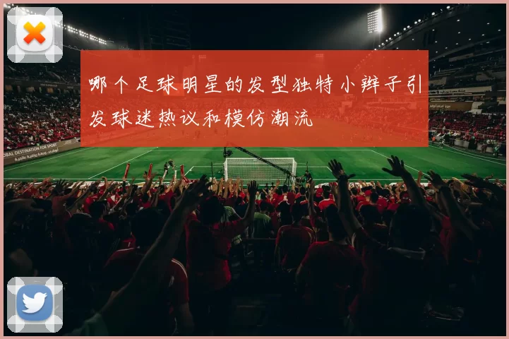 哪个足球明星的发型独特小辫子引发球迷热议和模仿潮流