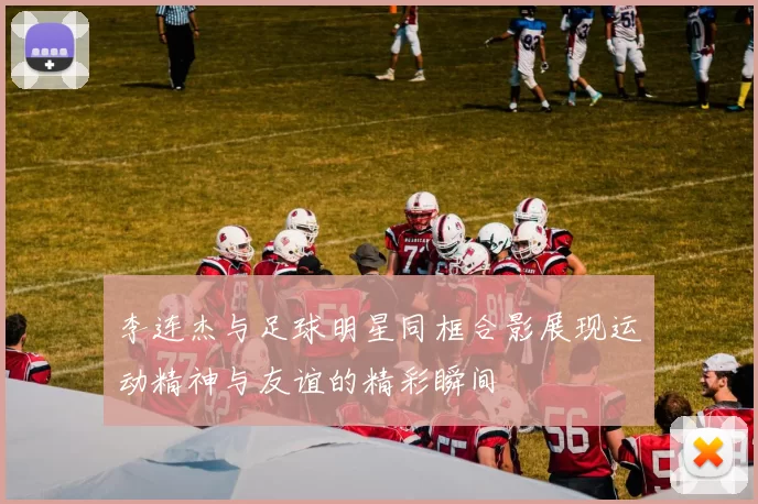 李连杰与足球明星同框合影展现运动精神与友谊的精彩瞬间