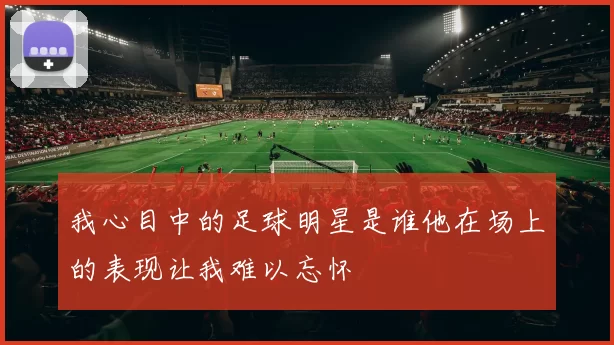 我心目中的足球明星是谁他在场上的表现让我难以忘怀