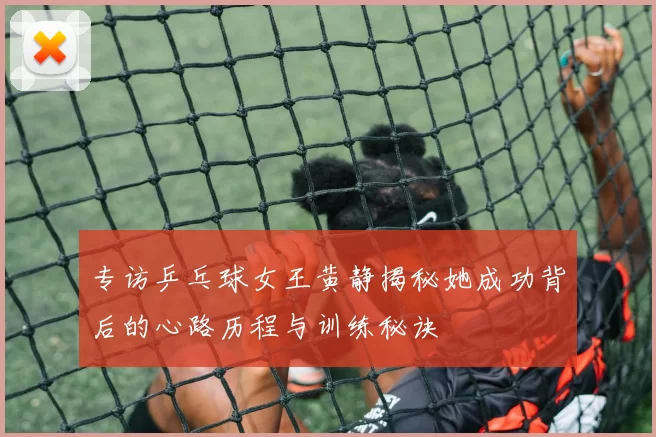 专访乒乓球女王黄静揭秘她成功背后的心路历程与训练秘诀
