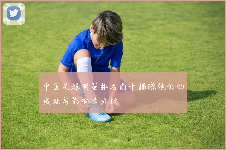 中国足球明星排名前十揭晓他们的成就与影响力分析