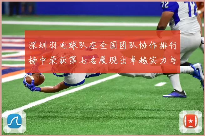 深圳羽毛球队在全国团队协作排行榜中荣获第七名展现出卓越实力与团队精神